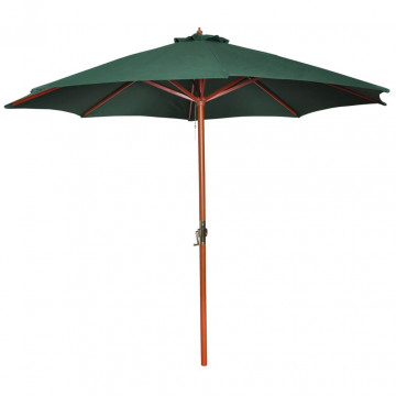 Umbrelă de soare, verde, 258 cm - Img 1