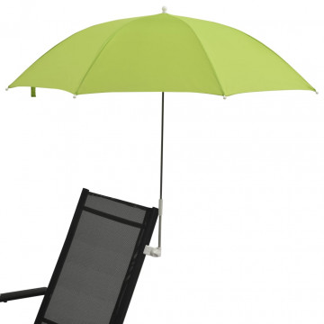 Umbrele pentru scaun de camping, 2 buc., verde, 105 cm - Img 4