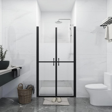 Ușă cabină de duș, jumătate mată, (73-76)x190 cm, ESG - Img 1
