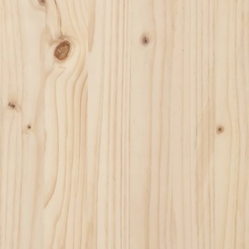 Ușă de hambar, 100x1,8x214 cm, lemn masiv de pin - Img 5