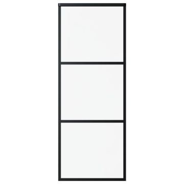 Ușă glisantă cu set feronerie, 76x205 cm, sticlă ESG/aluminiu - Img 4