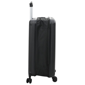 Valiza pliabilă cu carcasă dură 24'Neagră 43x27x66 cm ABS - Img 4
