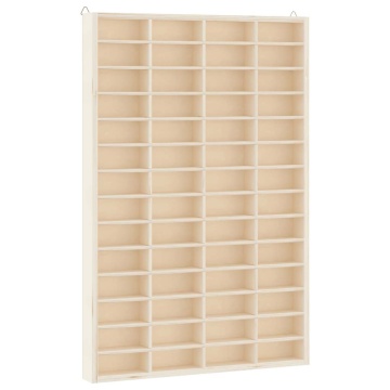 Vitrina de colecție din lemn cu 56 de compartimente - Img 2