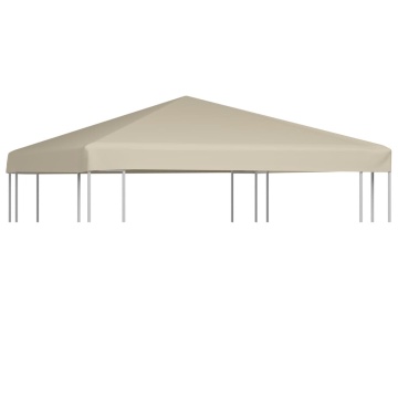 Acoperiș de pavilion, bej, 3 x 3 m, 310 g/m² - Img 1