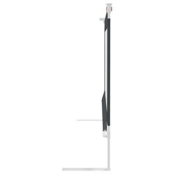Balustradă de protecție pat copii, gri închis, 180x25 cm textil - Img 8