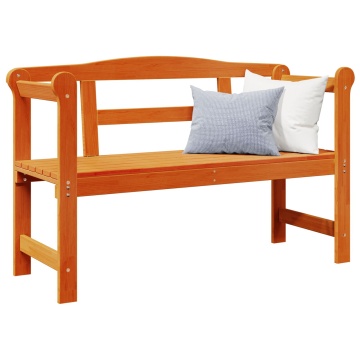 Bancă de exterior Acacia 119x76x44 cm Lemn masiv de pin - Img 3