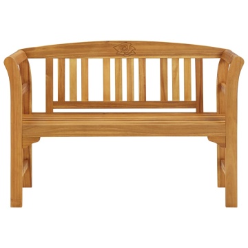 Bancă de grădină, 114 cm, lemn masiv de acacia - Img 2