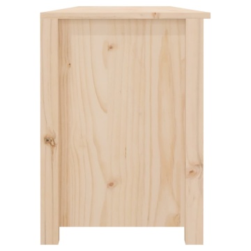 Bancă pentru pantofi, 160x36,5x50 cm lemn masiv pin - Img 5