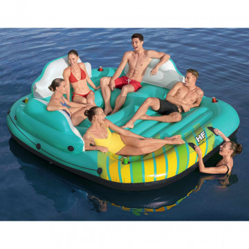 Bestway Insulă gonflabilă pentru 5 persoane Sunny Lounge 291x265x83 cm - Img 3