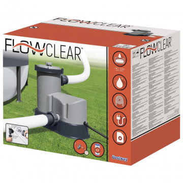 Bestway Pompă de filtrare piscină Flowclear, 5678 L/h - Img 6