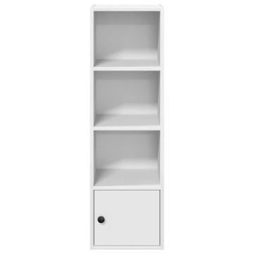 Bibliotecă, alb, 31x24x102 cm, lemn prelucrat - Img 8