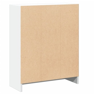 Bibliotecă, alb, 60x24x76 cm, lemn compozit - Img 6