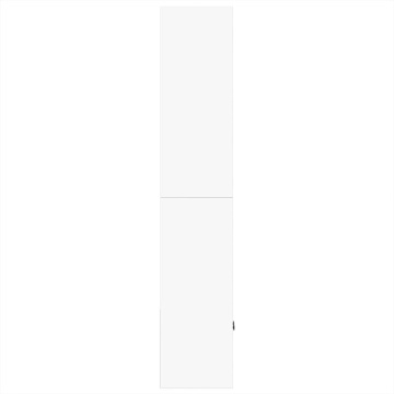 Bibliotecă, alb, 70x36x189 cm, lemn prelucrat - Img 4