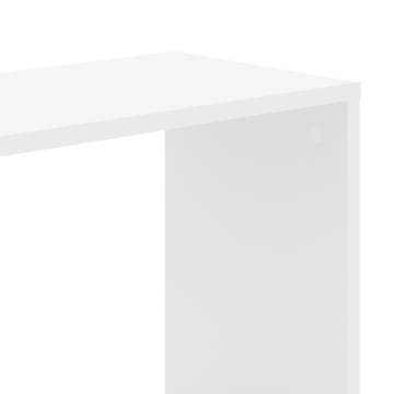 Bibliotecă cu 5 niveluri, alb 80,5x23,5x162,5 cm lemn prelucrat - Img 5