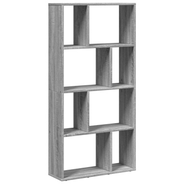 Bibliotecă, gri sonoma, 60x20x120 cm, lemn prelucrat - Img 2