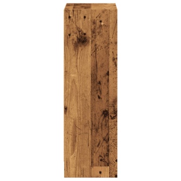Bibliotecă, lemn vechi, 40x24x76 cm, lemn prelucrat - Img 8