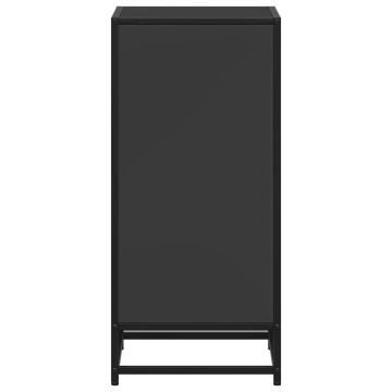Bibliotecă, negru, 40x35x76 cm, lemn prelucrat - Img 8