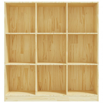 Bibliotecă/Separator cameră, 104x33,5x110 cm, lemn masiv pin - Img 8