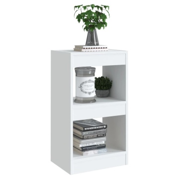 Bibliotecă/Separator cameră, alb, 40x30x72 cm - Img 5