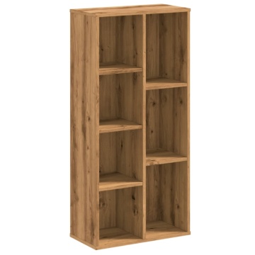 Bibliotecă, stejar artizanal, 50x25x105 cm, lemn prelucrat - Img 2