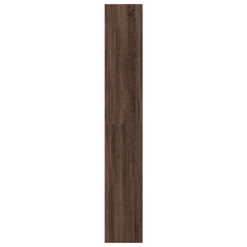 Bibliotecă, stejar maro, 40x30x189 cm, lemn prelucrat - Img 8
