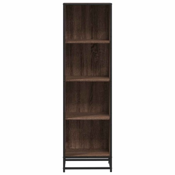 Bibliotecă, stejar maro, 40x35x139 cm, lemn prelucrat - Img 4