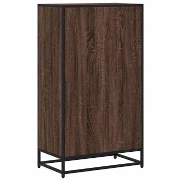 Bibliotecă, stejar maro, 60x35x107,5 cm, lemn prelucrat - Img 5
