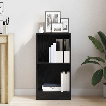 Bibliotecă Stejar negru 40x24x76 cm Lemn prelucrat - Img 3
