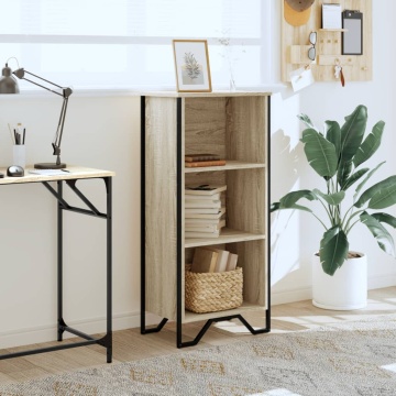 Bibliotecă, stejar sonoma, 50x31x106 cm, lemn prelucrat - Img 3