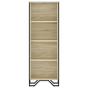 Bibliotecă, stejar sonoma, 50x31x137,5 cm, lemn prelucrat - Img 4
