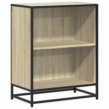 Bibliotecă, stejar Sonoma,60x35x76 cm, PAL - Img 2