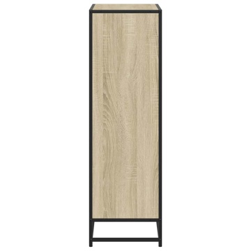 Bibliotecă, stejar Sonoma, 65,5x33x107,5 cm, PAL - Img 8