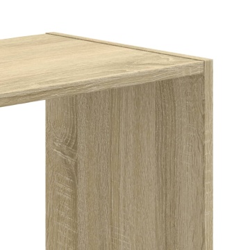 Bibliotecă, stejar sonoma, 68,5x32x68,5 cm, lemn prelucrat - Img 6