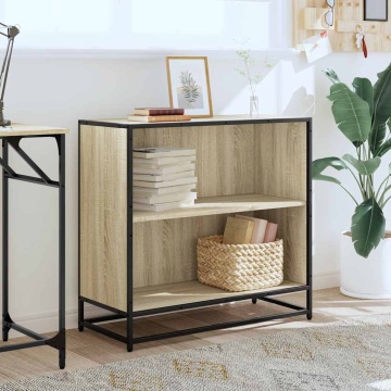 Bibliotecă, stejar sonoma, 80,5x35x76 cm, lemn prelucrat - Img 3