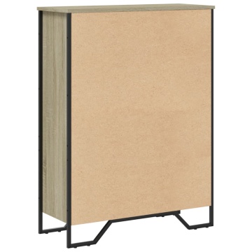Bibliotecă, stejar sonoma, 80x31x106 cm, lemn prelucrat - Img 5