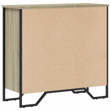 Bibliotecă, stejar sonoma, 80x31x74,5 cm, lemn prelucrat - Img 5