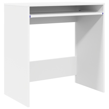 birou de calculator Alb Lemn prelucrat Compact Organizatoare - Img 2