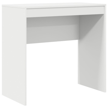birou de scris Alb MDF 80 x 40 x 76 cm Simplu Birou compact - Img 2