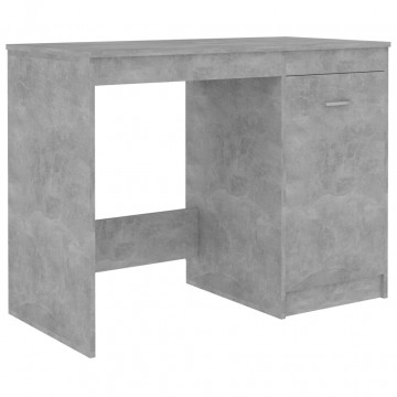Birou, gri beton, 100 x 50 x 76 cm, PAL - Img 2