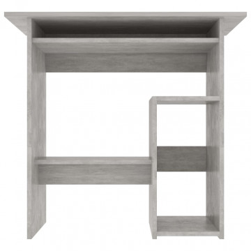 Birou, gri beton, 80 x 45 x 74 cm, PAL - Img 7