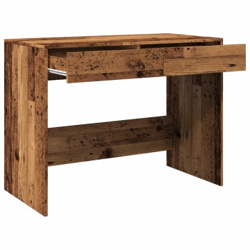 Birou, lemn vechi, 101x50x76,5 cm, lemn prelucrat - Img 7