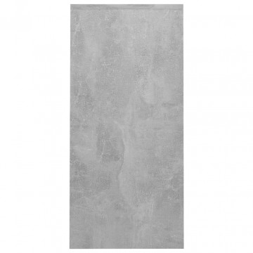 Birou Notebook, gri beton, 102,5x35x75 cm, PAL - Img 6