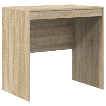 Birou Sonoma Oak 80x50x76 cm din lemn prelucrat - Img 2