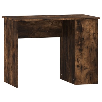 Birou, stejar afumat, 100x55x75 cm, lemn prelucrat - Img 2