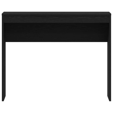 Birou Stejar negru 90x40x72 cm Lemn prelucrat - Img 8