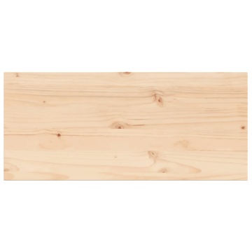 Blat de masă 100x50x2,5 cm dreptunghiular, lemn masiv de pin - Img 2