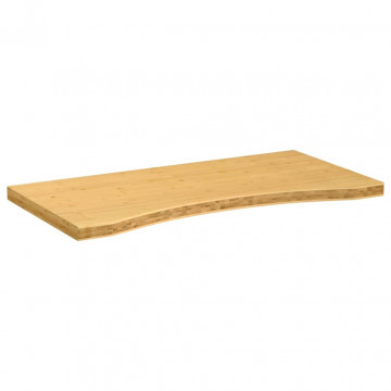 Blat de masă, 80x40x4 cm, bambus - Img 1