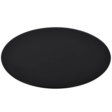 Blat de masă din sticlă securizată, rotund, 400 mm - Img 2