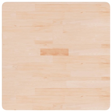Blat de masă pătrat,70x70x1,5cm, lemn masiv stejar netratat - Img 2