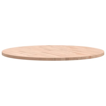 Blat de masă rotund, Ø90x2,5 cm, lemn masiv de fag - Img 5